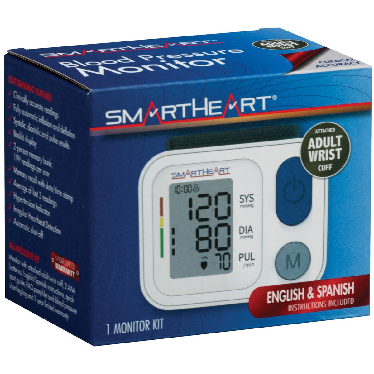 Automatic Wrist Blood Pressure Monitor I4467