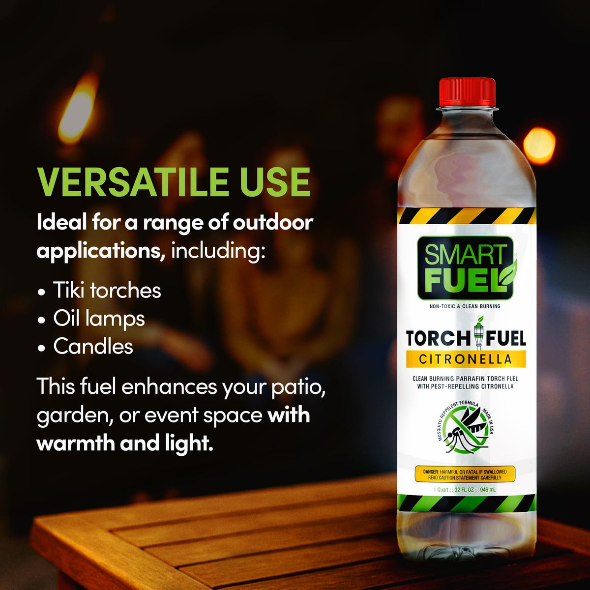 Citronella Torch Fuel 1 Gallon Pack of 2 W794