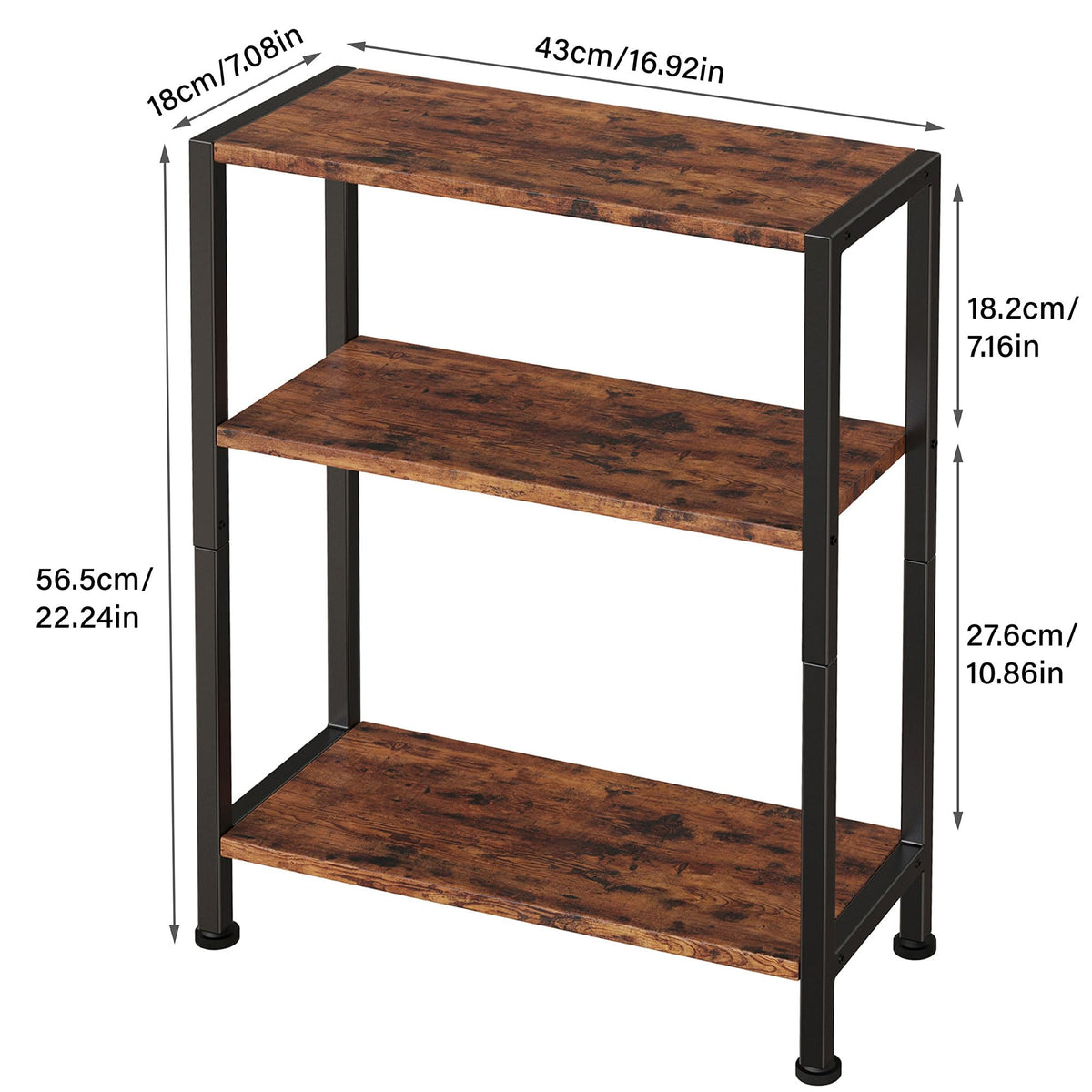 3-Tier Side Table C3308