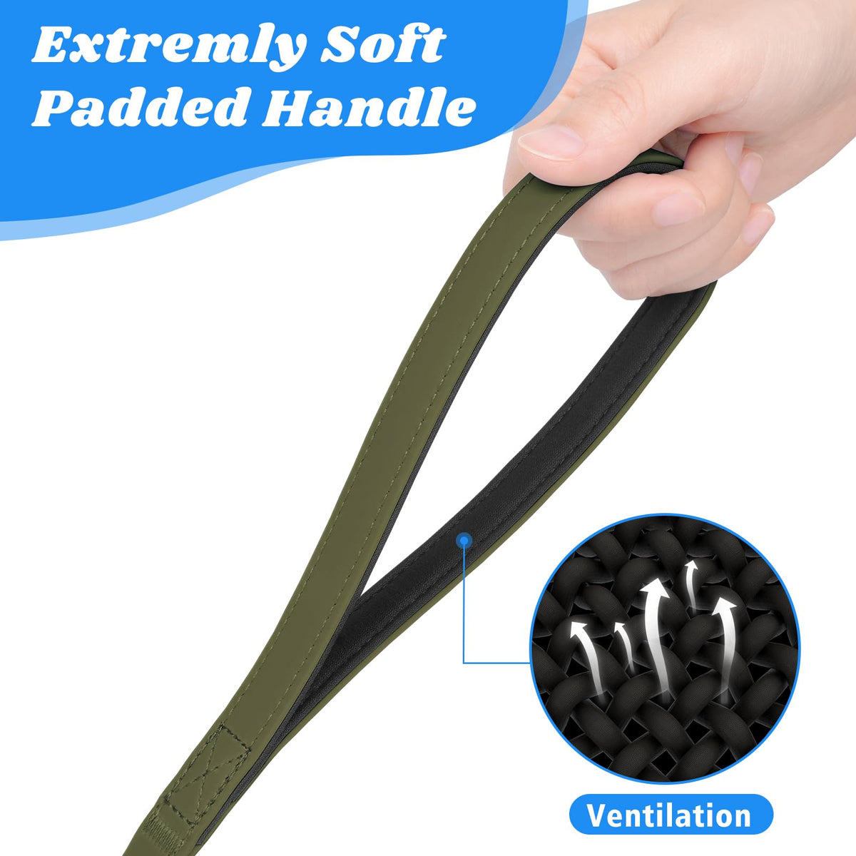 Waterproof 30FT Dog Training Long Leash with Padded Handle Y870
