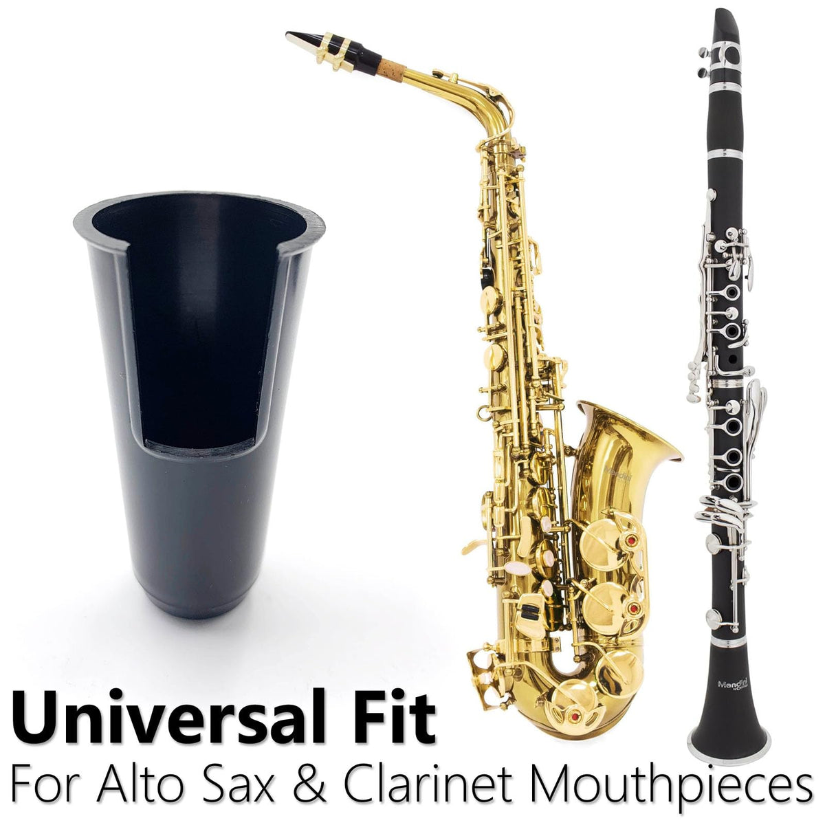 4-Pack Plastic Mouthpiece Cap with Ligature Attachment U4837