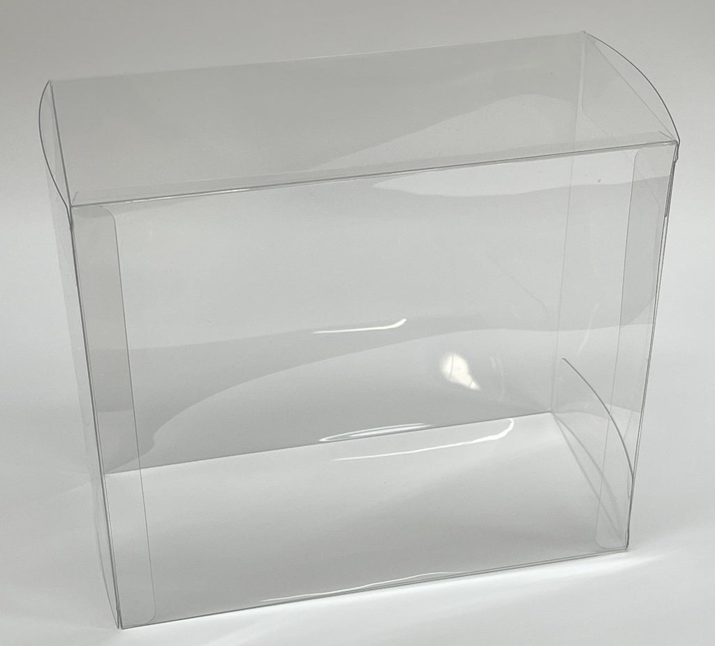 5 Pack Clear Plastic Stackable Display Cases C73882