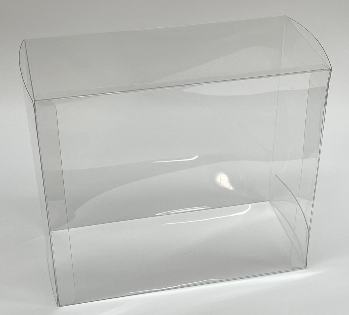 5 Pack Clear Plastic Stackable Display Cases C73882