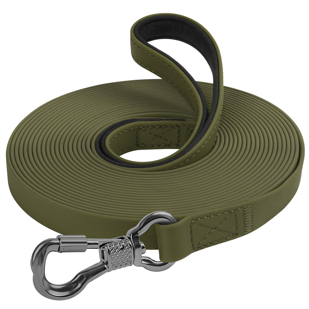 Waterproof 30FT Dog Training Long Leash with Padded Handle Y870