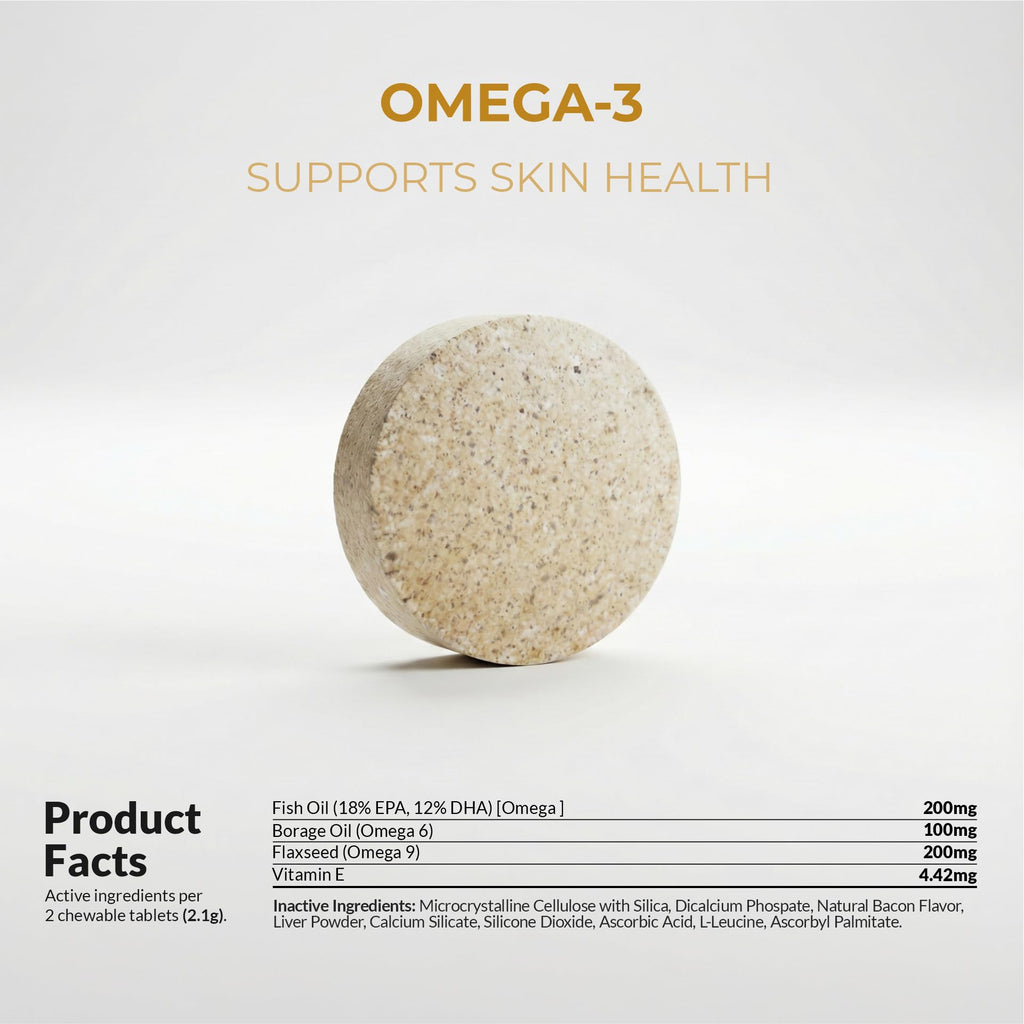 Omega 3 Fish Oil Skin and Coat Supplement D9340