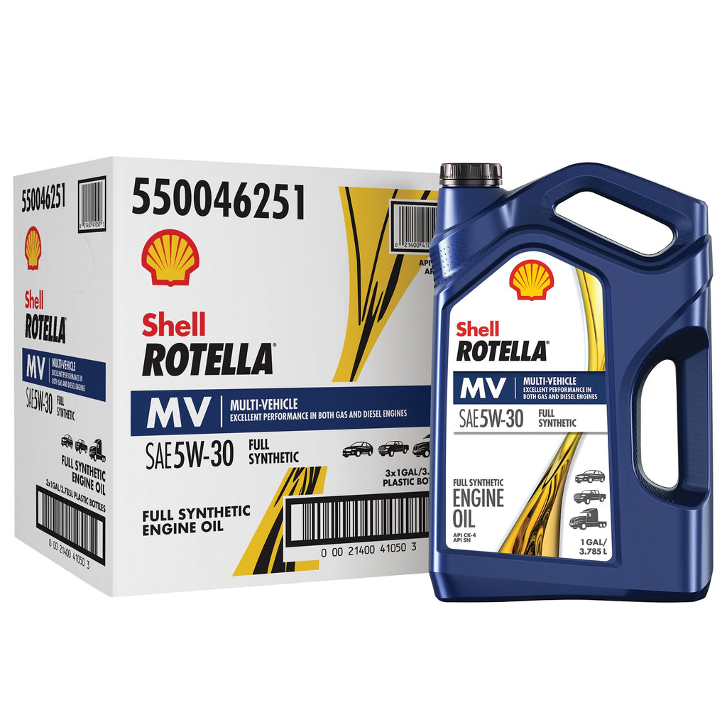 Full Synthetic 5W-30 Diesel Engine Oil, 1 Gallon (3 Pack) L5802