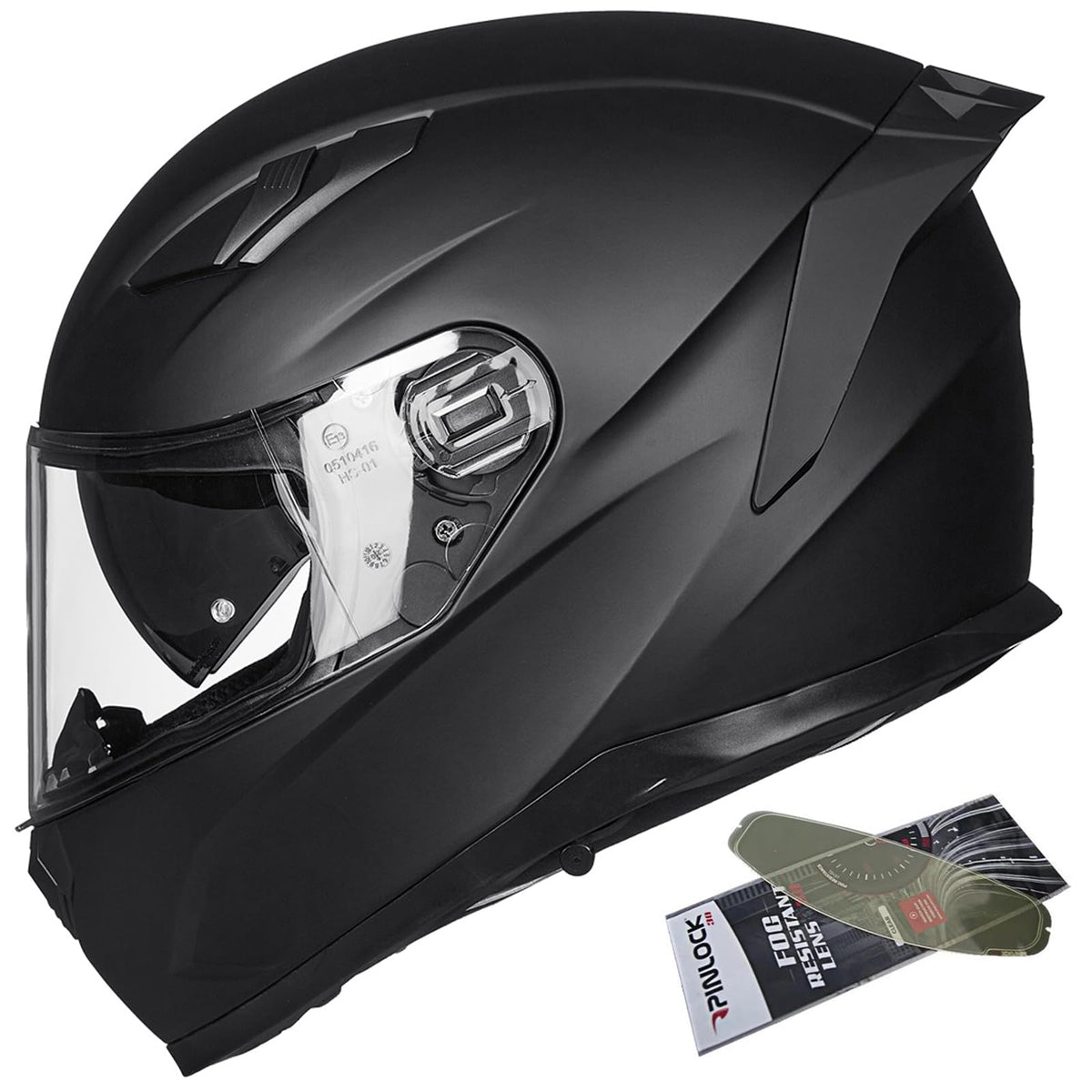 Full Face Motorcycle Helmet DOT Anti-Fog Pinlock P2521