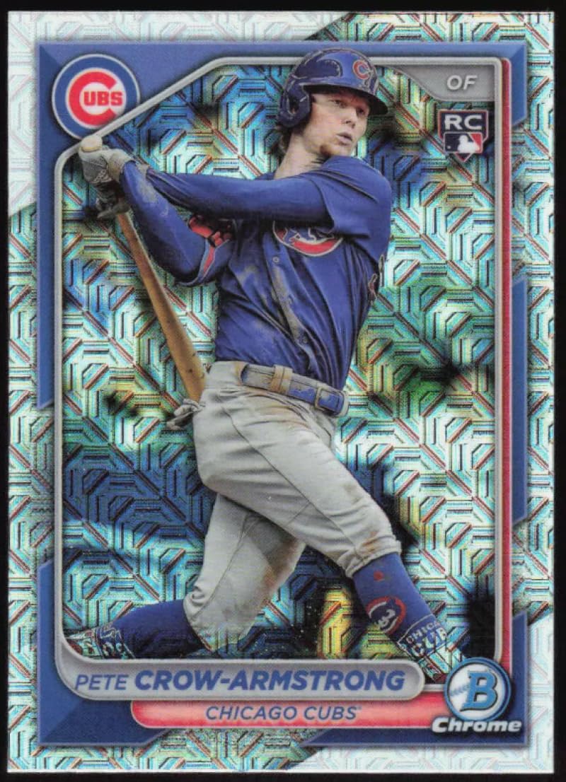 2024 Bowman Chrome Mega Box Mojo Refractor Baseball Trading Card A2968