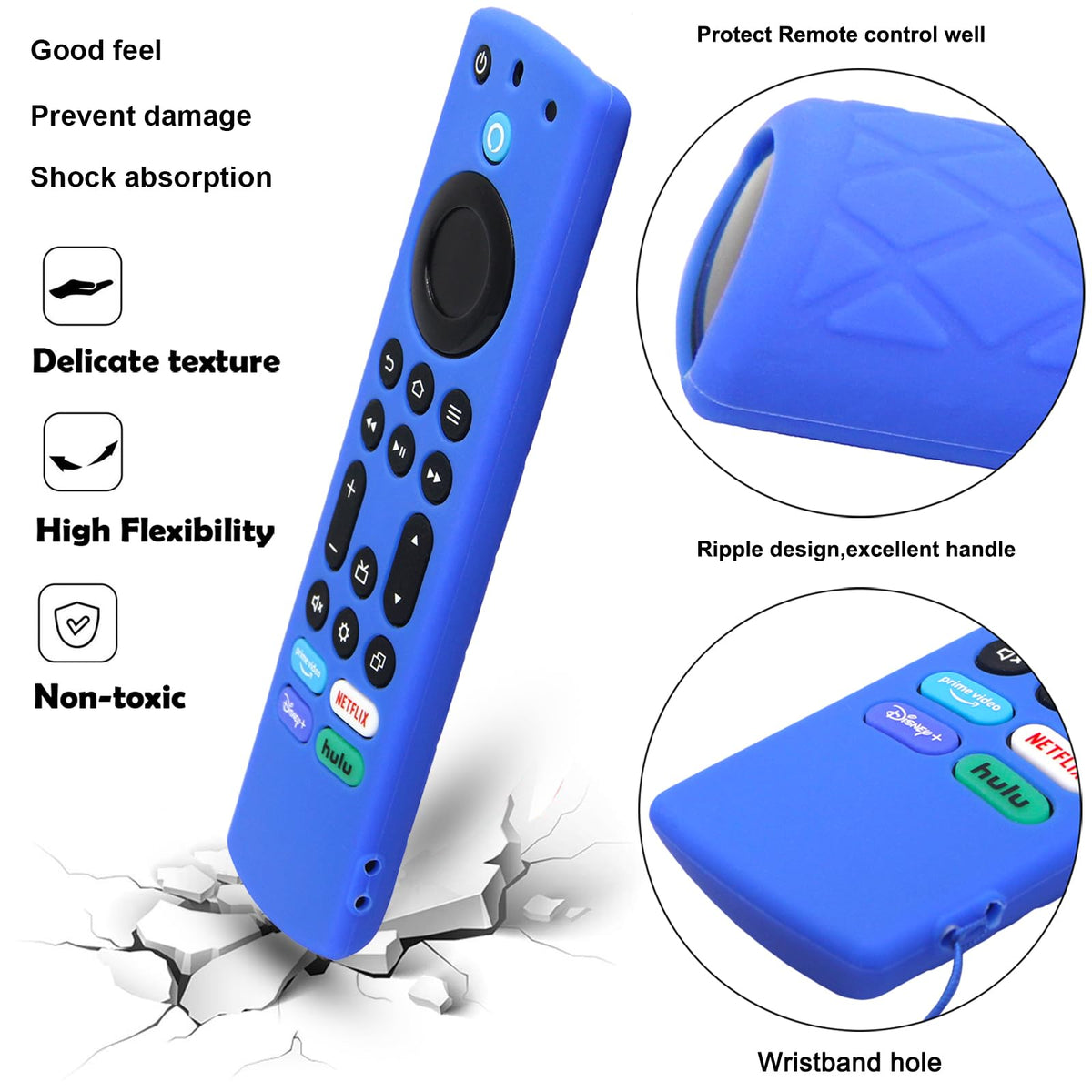 Silicone Remote Case 3pcs with Lanyard S3231