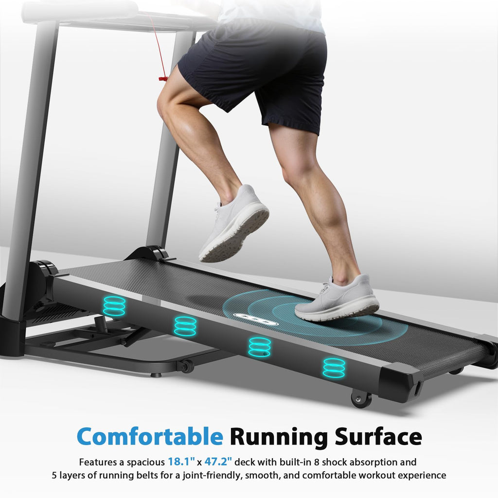 Treadmill with Auto Incline 450 LBS Capacity M488665