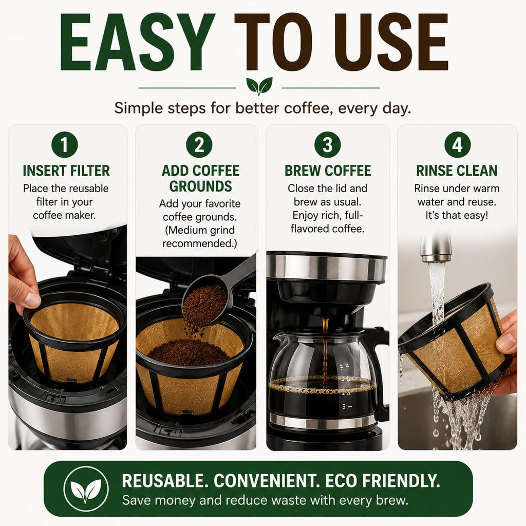 12 Cup Reusable Coffee Filter Z8937