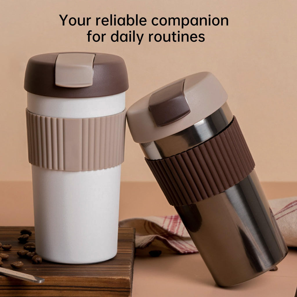 Stainless Steel Insulated Coffee Travel Mug 16oz T574