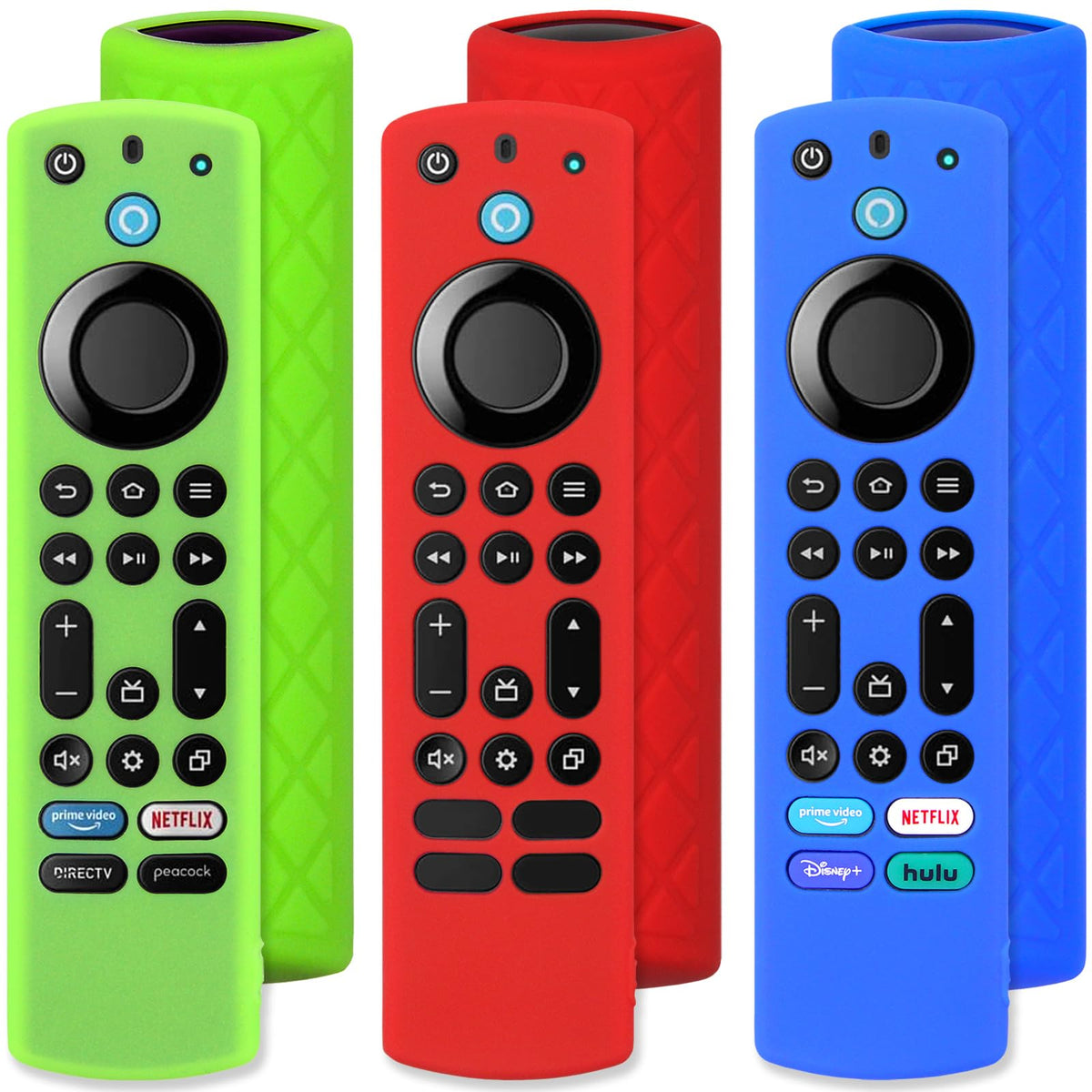 Silicone Remote Case 3pcs with Lanyard S3231