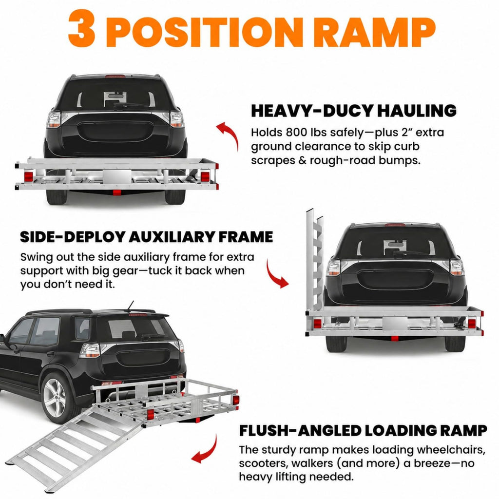 Cargo Carrier with Ramp K38746