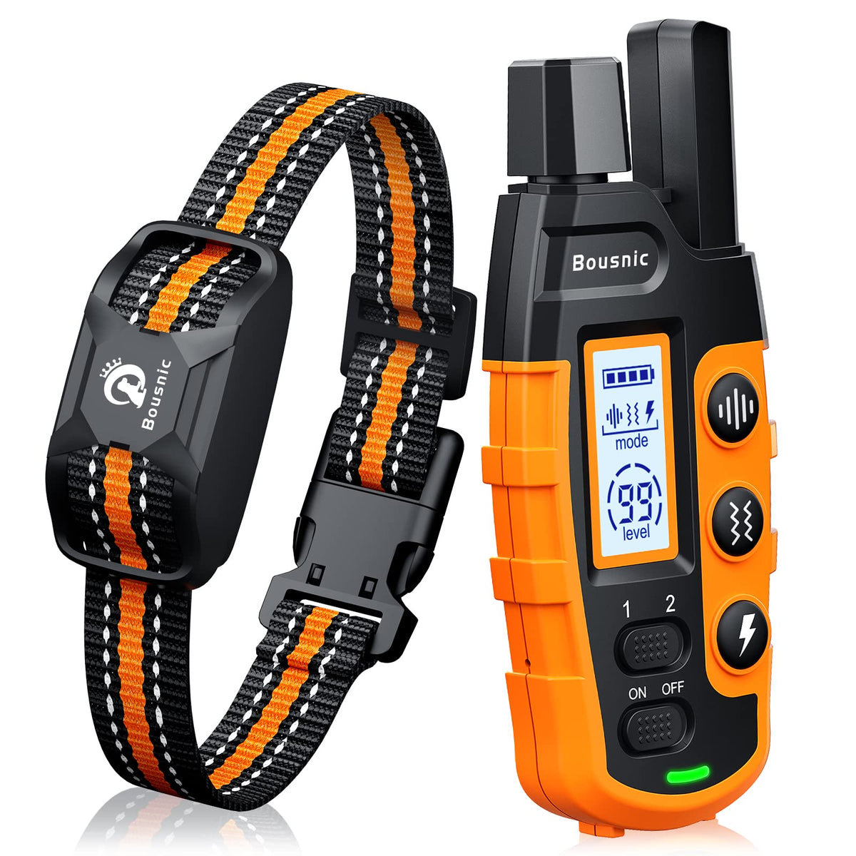 Rechargeable Waterproof Dog Training Collar with Remote E4632