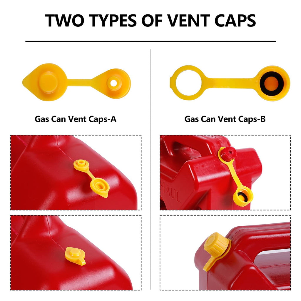 Gas Can Spout Replacement Kits 3 Pack Yellow C1991