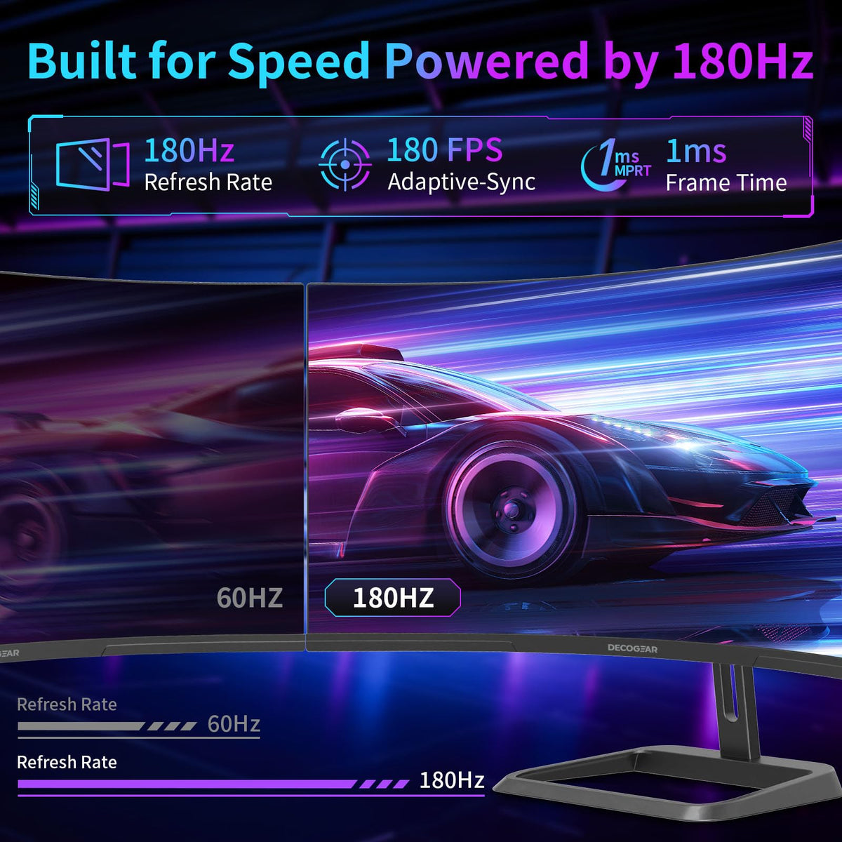 34” Curved Ultrawide Gaming Monitor 180Hz 3440×1440 C2792