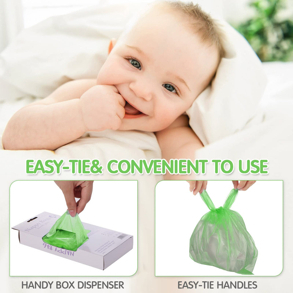 1600 Count Scented Disposable Diaper Bags M62697