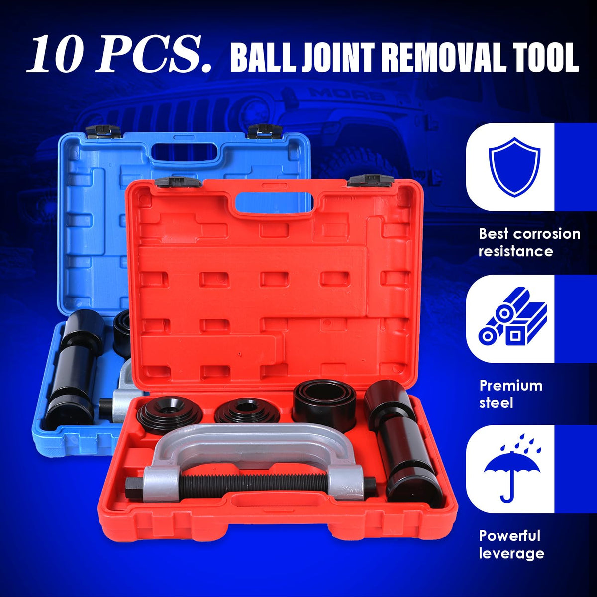10PC Ball Joint Removal Tool Kit R87591