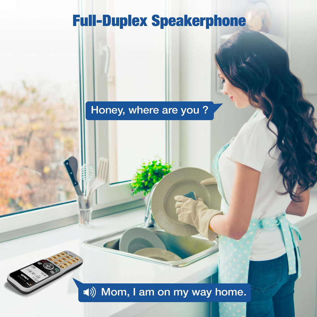 Cordless Phone System with Call Block H10353