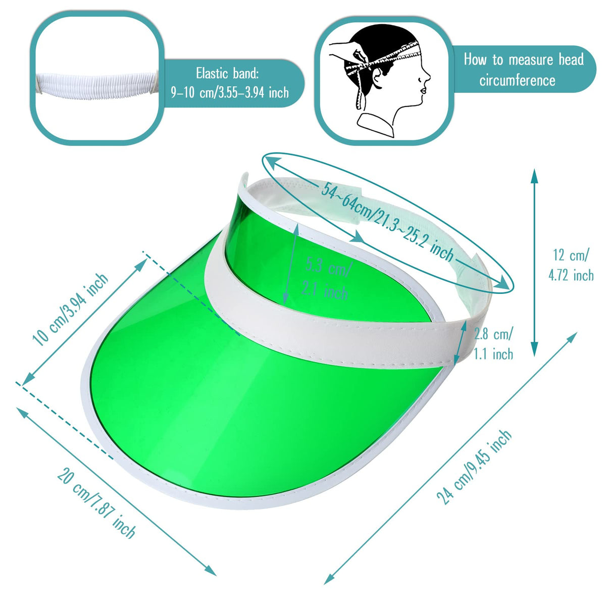 Poker Visors Golf Hats F362