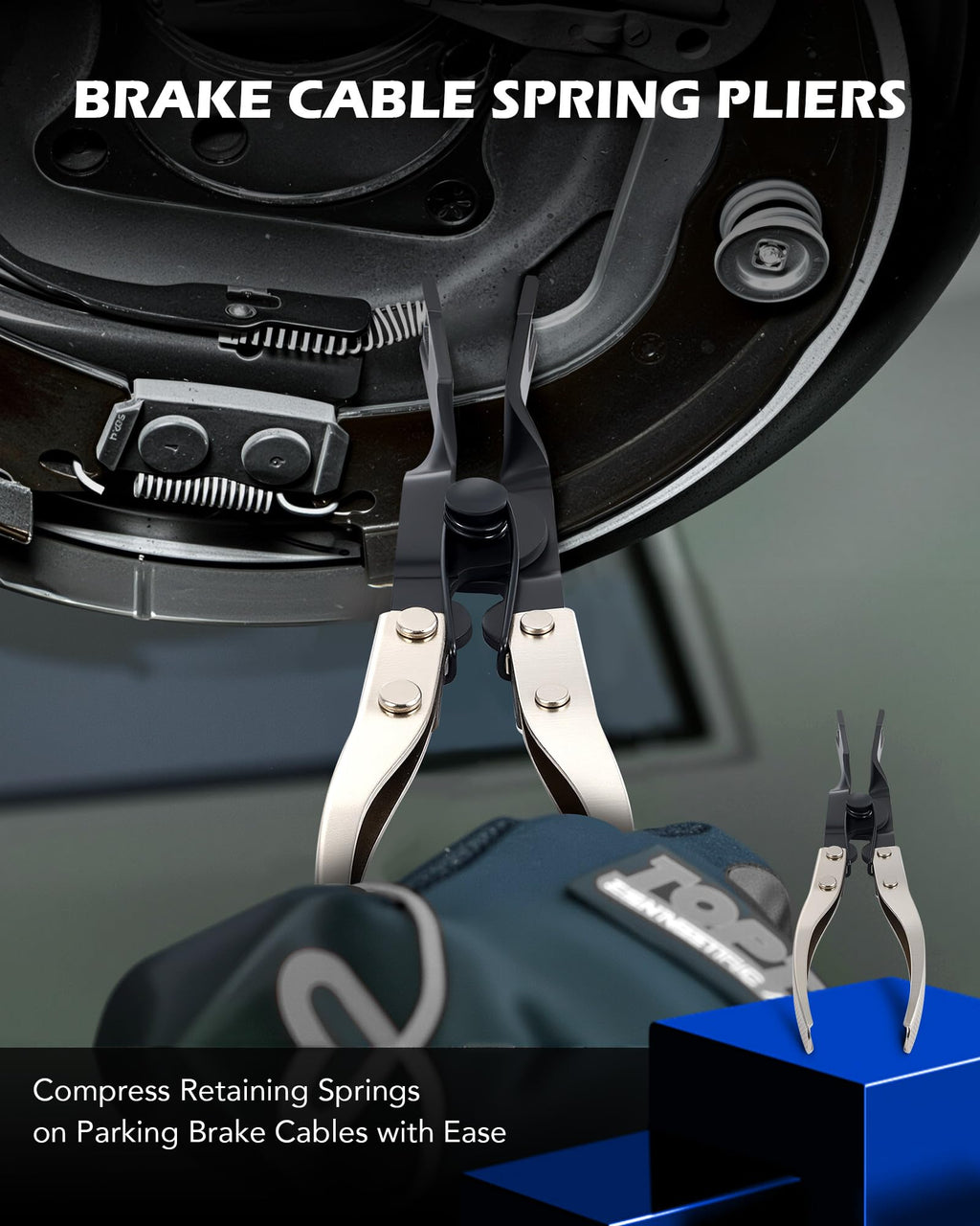15-Piece Drum & Disc Brake Tool Kit K899558