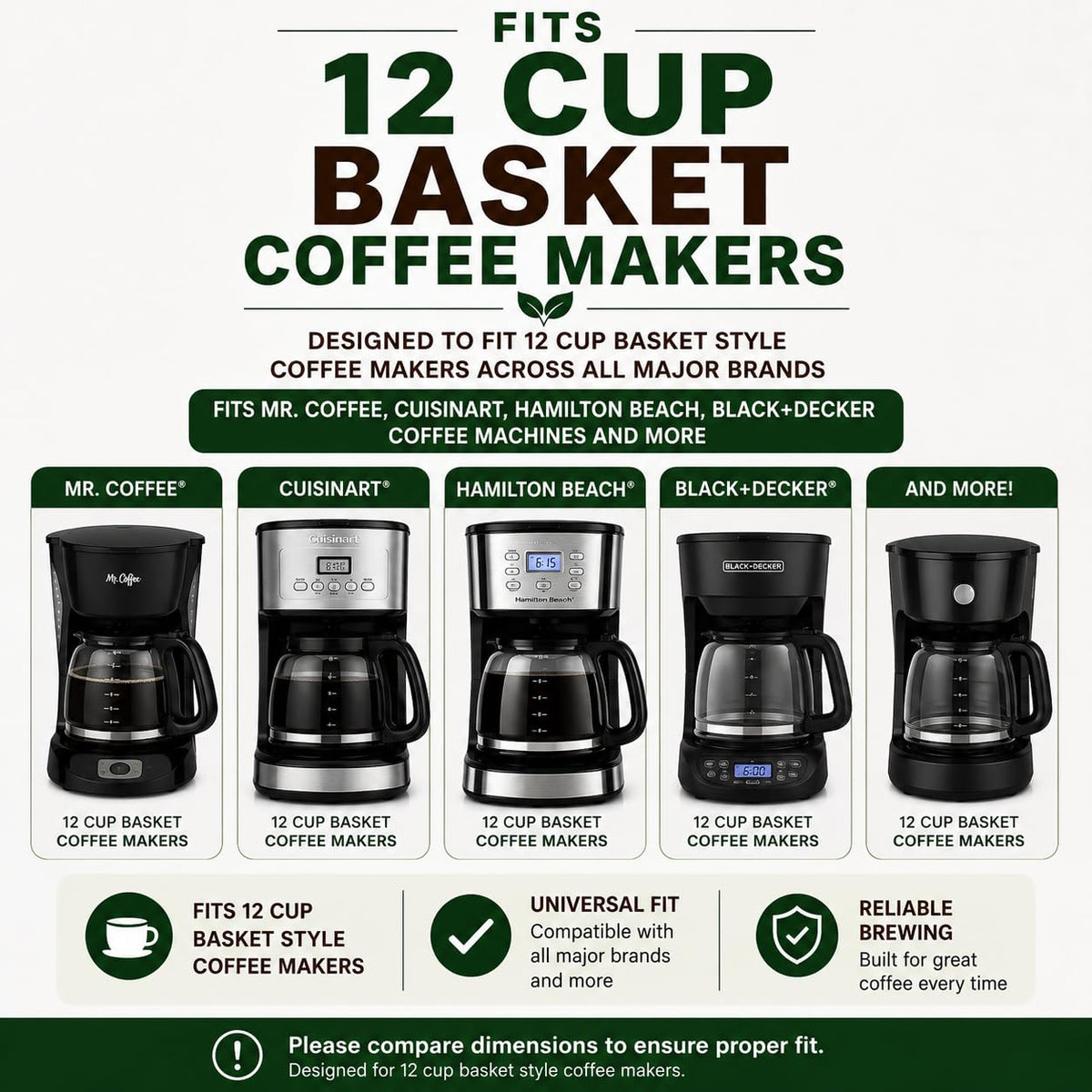 12 Cup Reusable Coffee Filter Z8937
