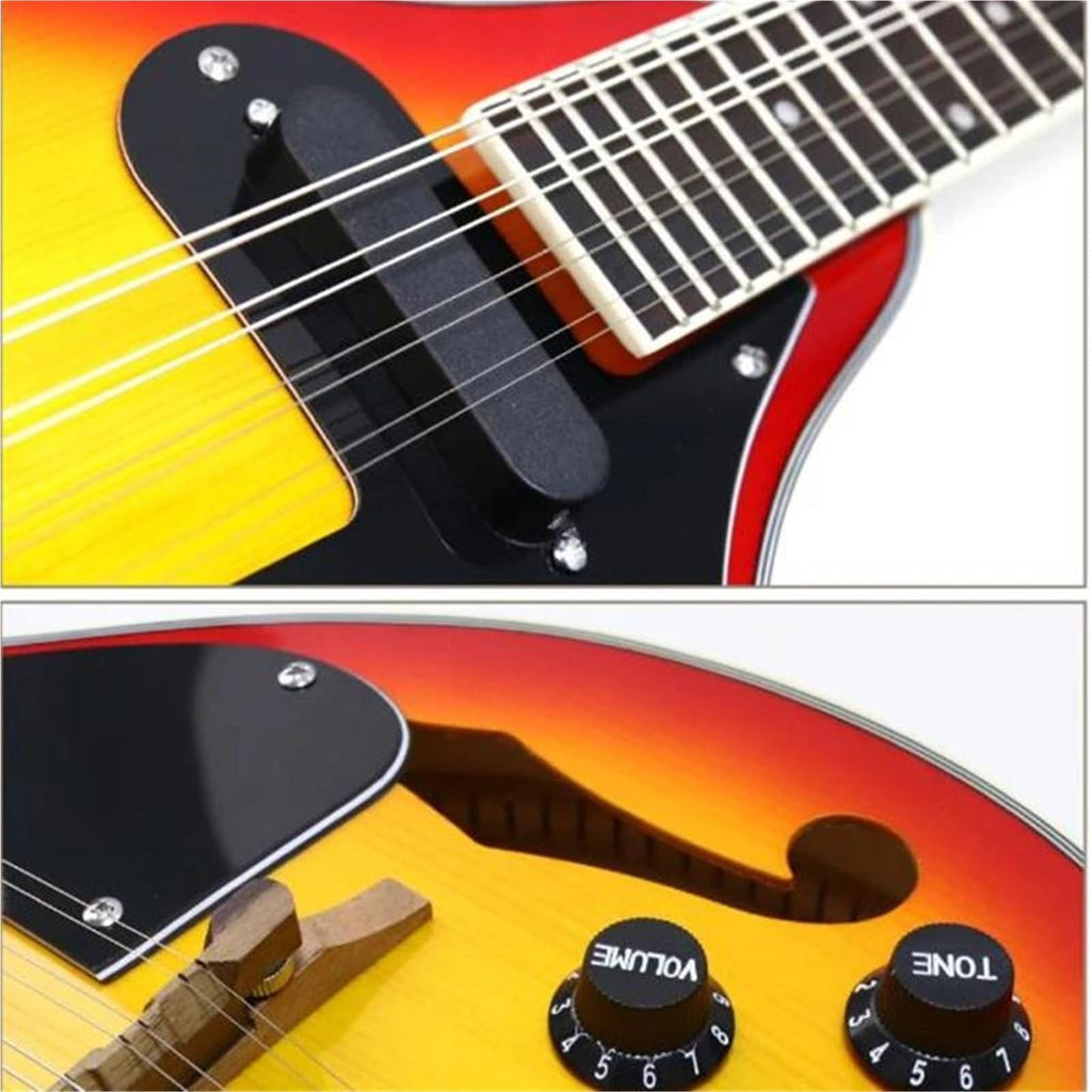 Electric Mandolin Spruce 8 Strings Sunburst S274