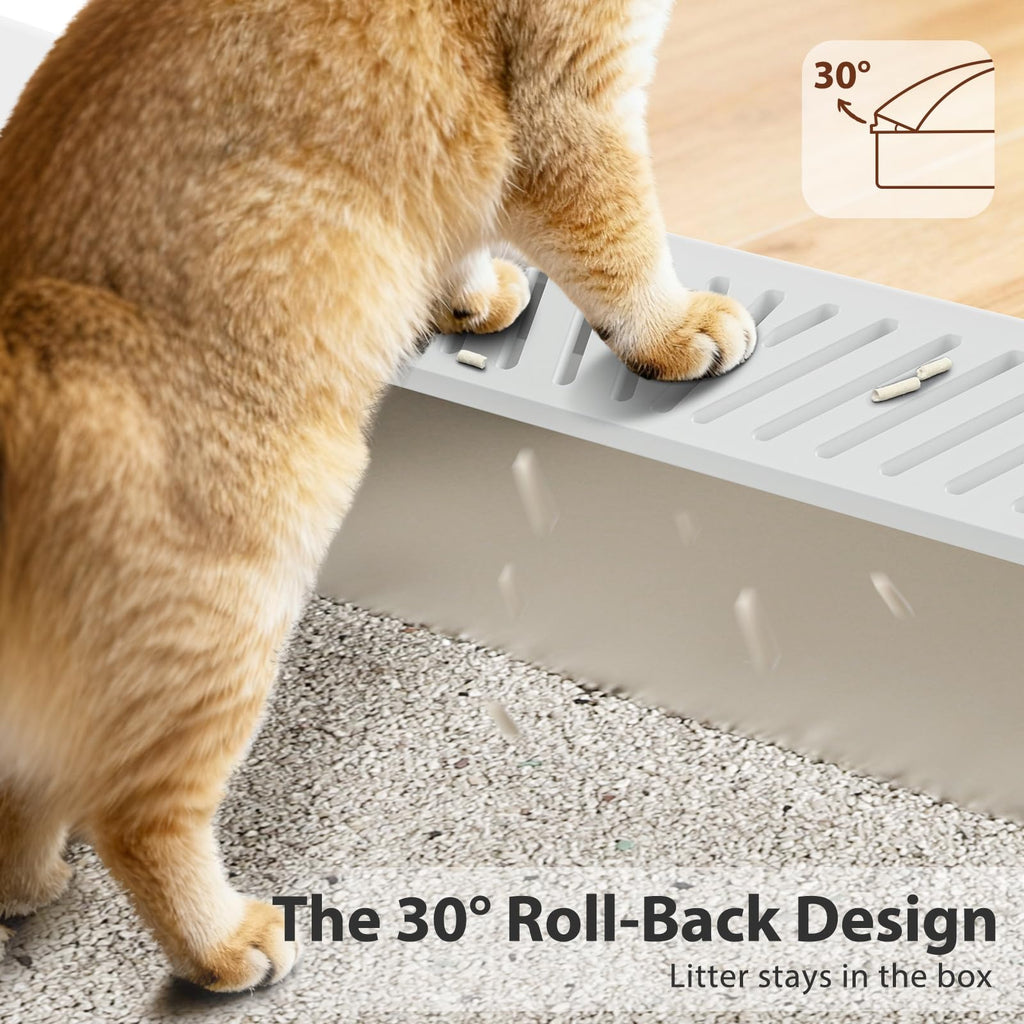 Stainless Steel Litter Box with Lid X9840