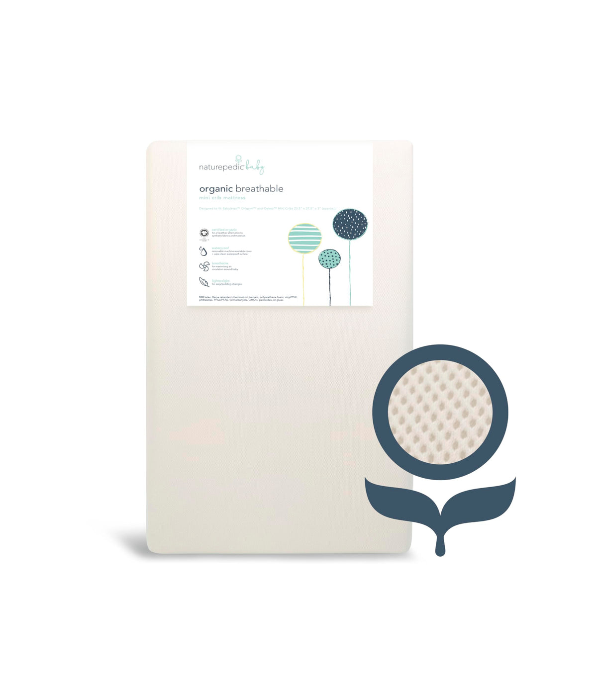 Organic Mini Crib Mattress U886332