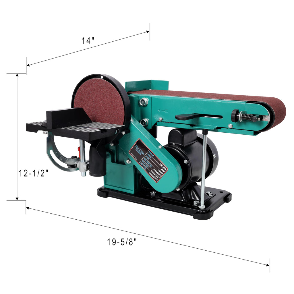 4" X 36" Belt Sander & 6" Disc Polisher Grinder N666761
