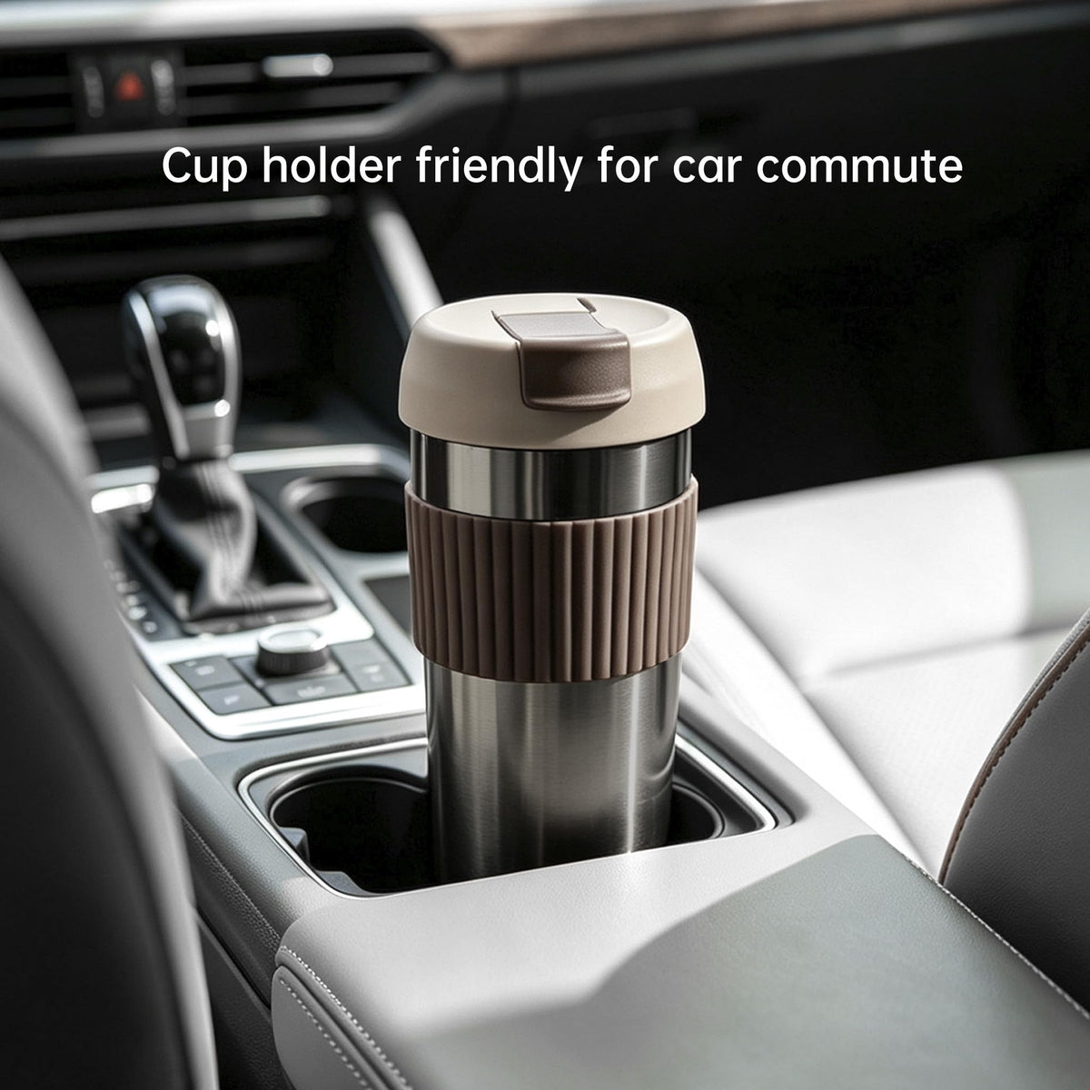 Stainless Steel Insulated Coffee Travel Mug 16oz T574