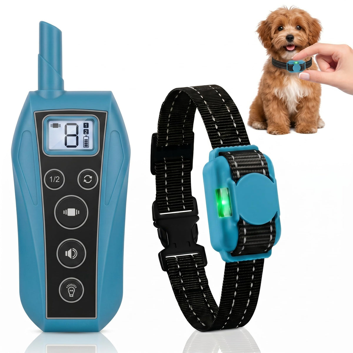 Vibration Dog Training Collar with Remote S3451