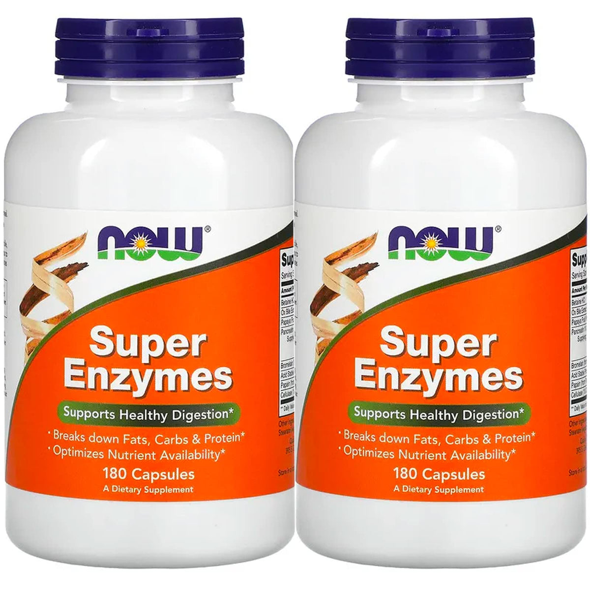 Super Enzymes 180 Capsules, 2 Pack S271