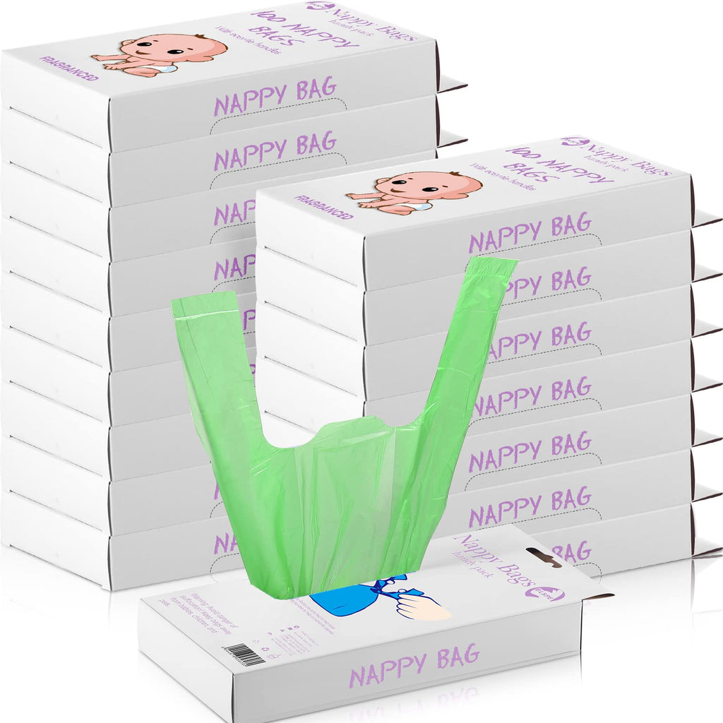 1600 Count Scented Disposable Diaper Bags M62697
