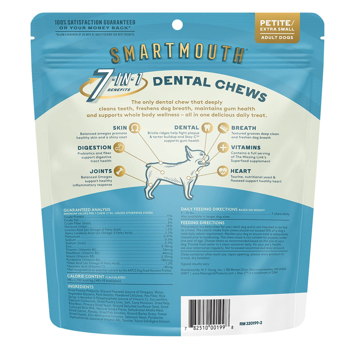 Vet Developed Dental Chew Treats 28 Ct W315315