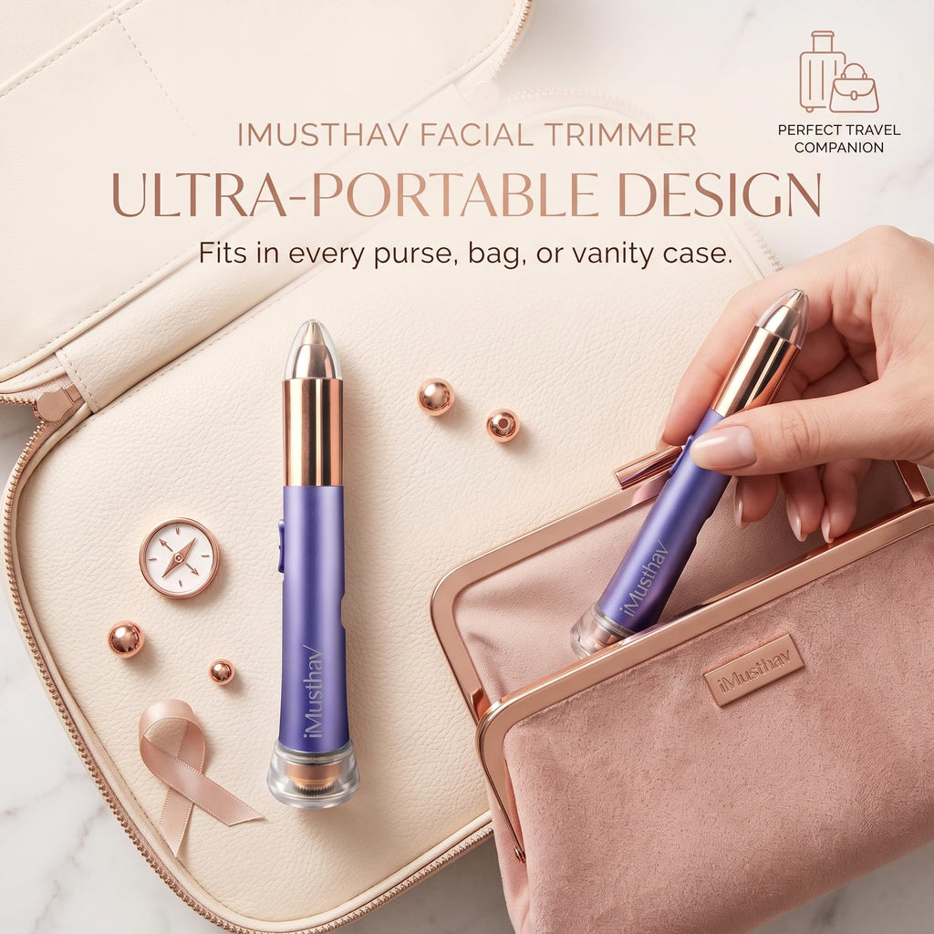 2-in-1 Facial Hair Remover & Eyebrow Trimmer S624