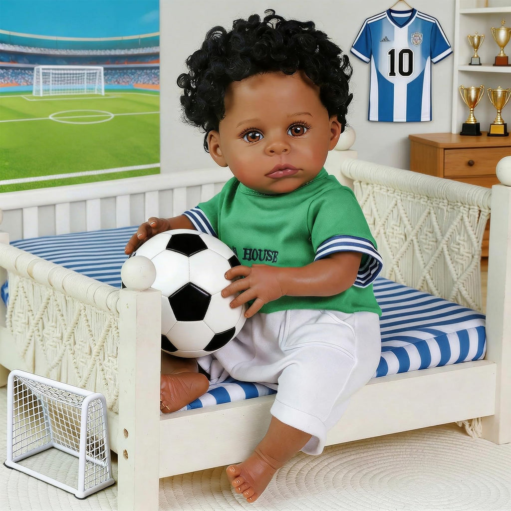 Black 20 Inch Reborn Baby Doll K45818