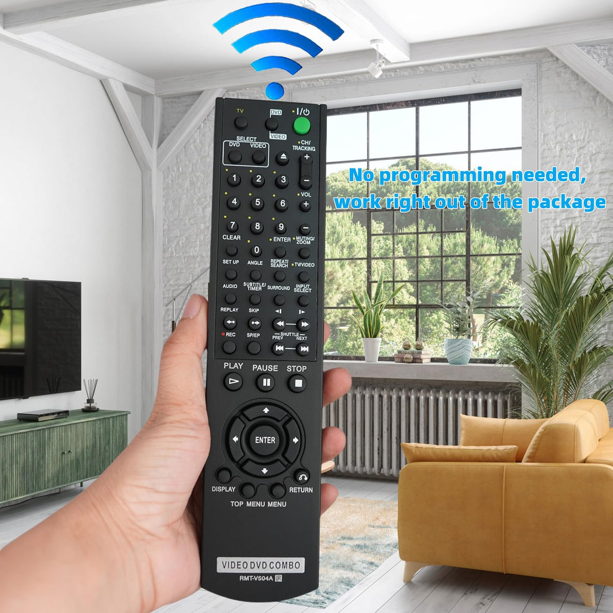 Replacement Remote Control for DVD/VCR Combo Player F267