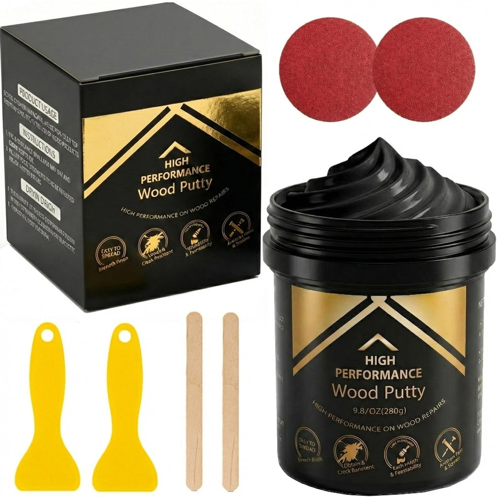 Black Wood Filler Putty 9.87 Ounce J72949