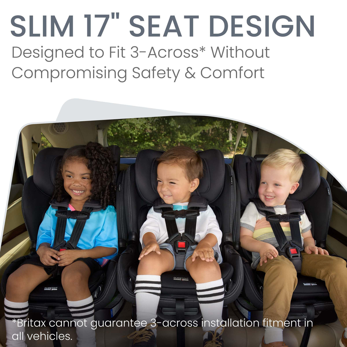 Convertible Car Seat with Slim 17-Inch Design X21779