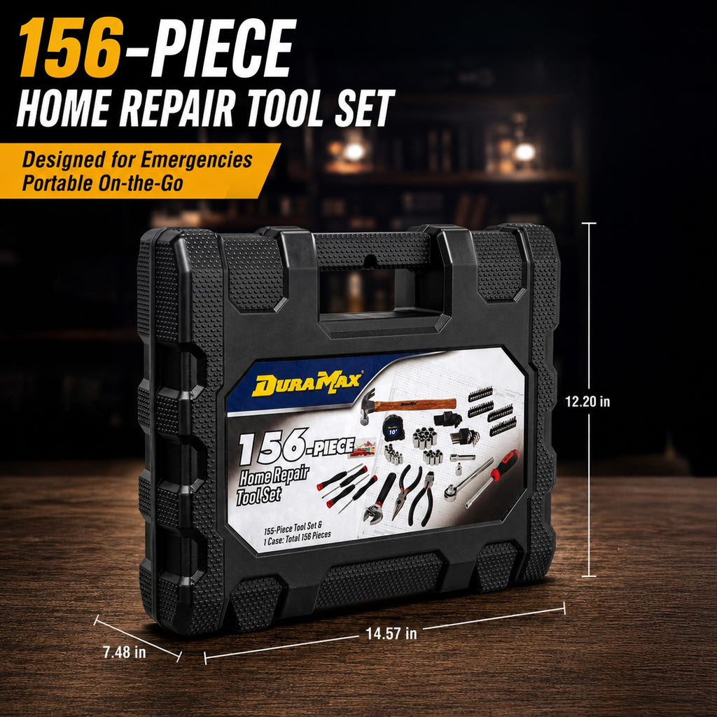 156-Piece Tool Kit with Storage Case T939