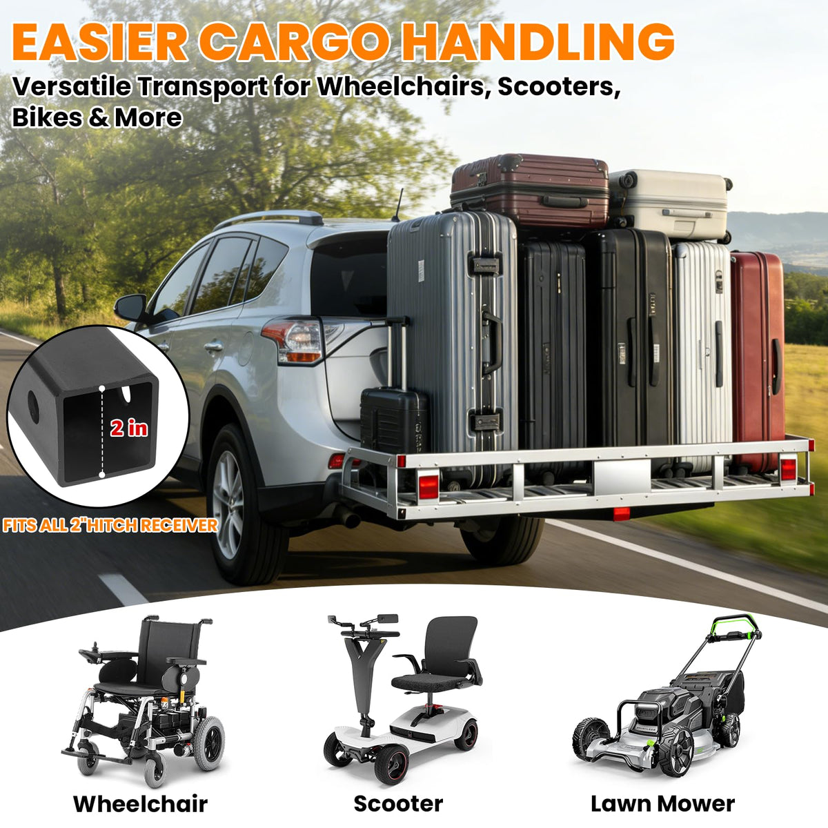 Cargo Carrier with Ramp K38746