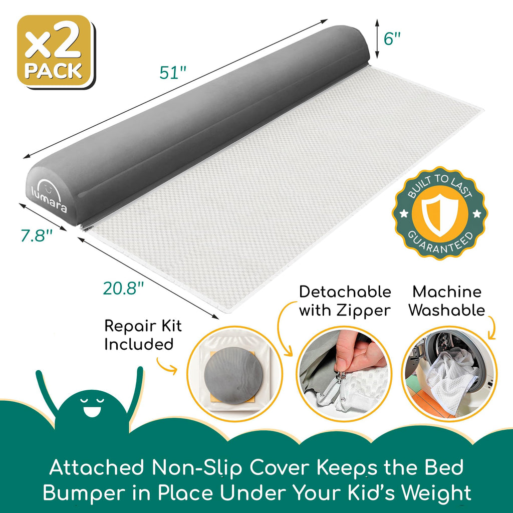 Inflatable Bed Rail for Toddlers 2 Pack N86329