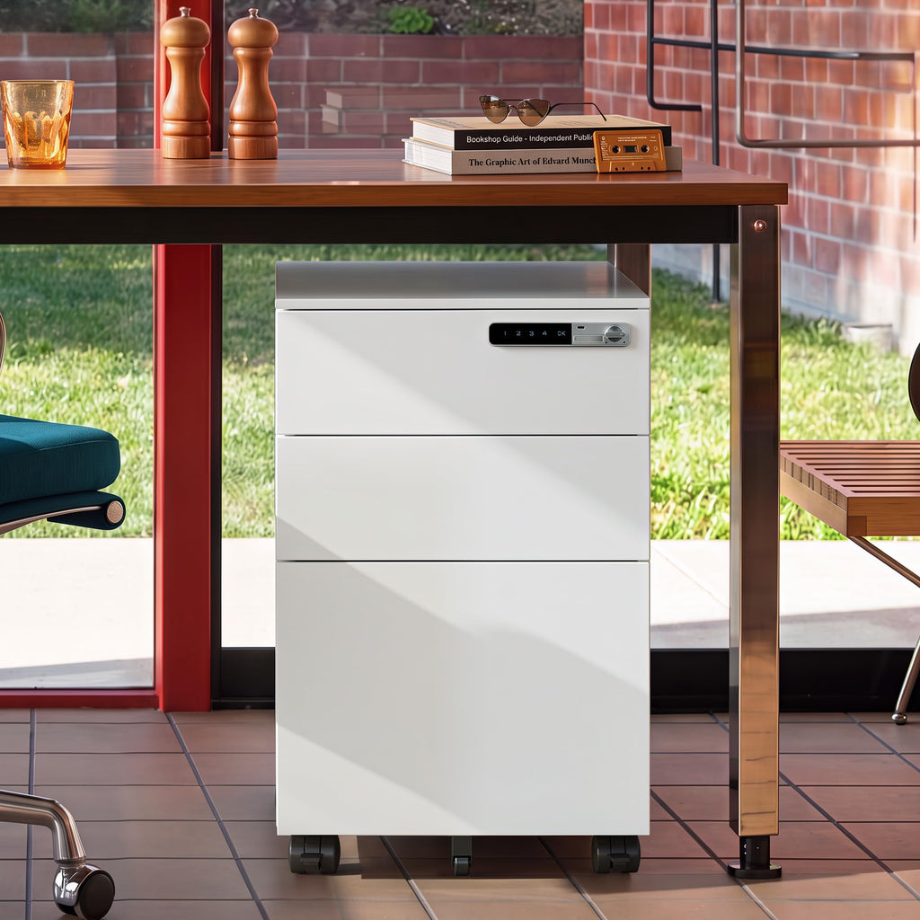 3 Drawer File Cabinet with Combination Lock R562