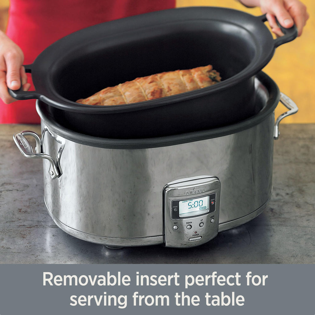 Stainless Steel Electric Slow Cooker 7-Quart U2211