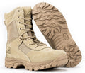 Tan Black Leather Work Boots S1220