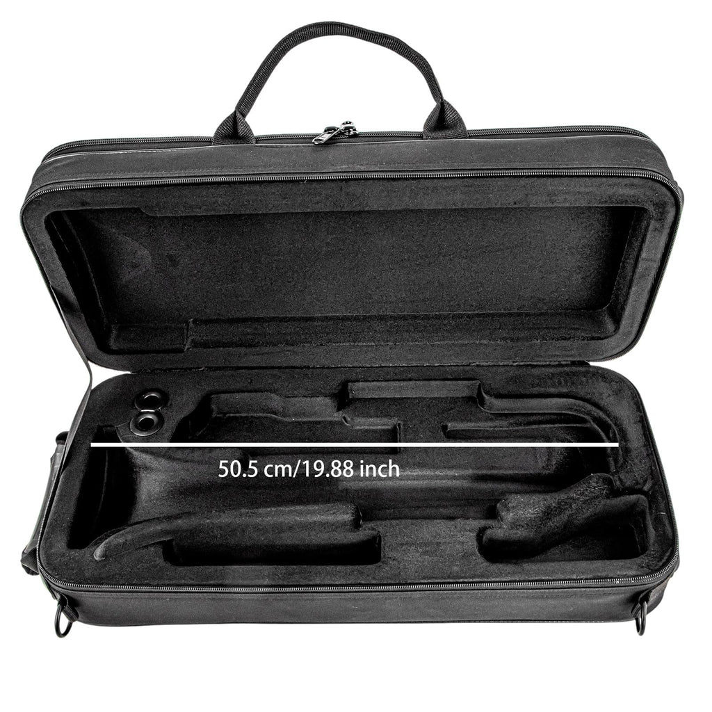 Lightweight BB Trumpet Hard Case with Backpack Straps E8365