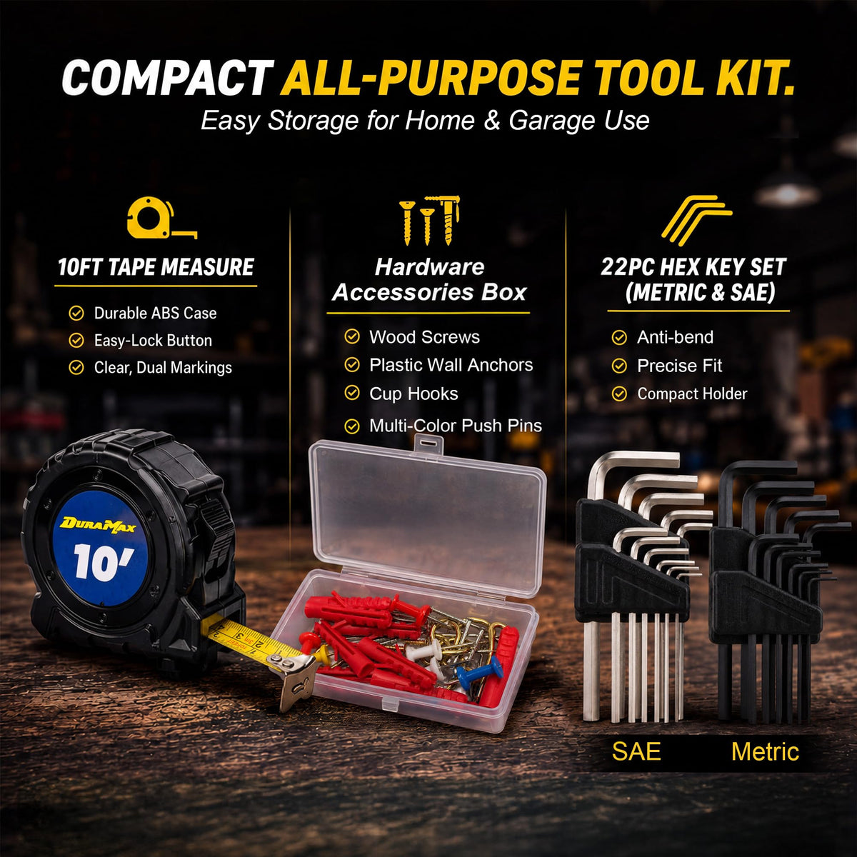 156-Piece Tool Kit with Storage Case T939