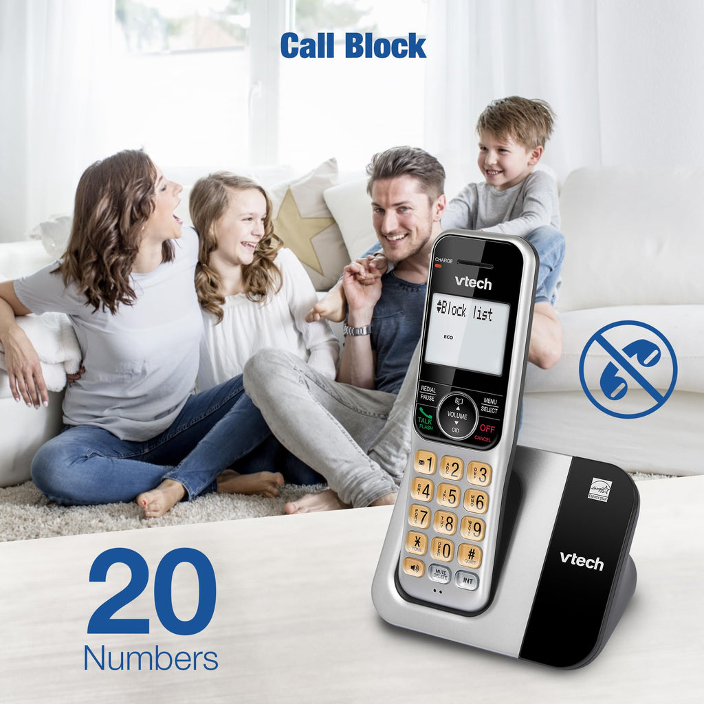 Cordless Phone System with Call Block H10353
